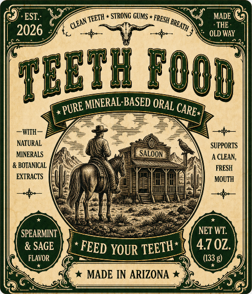 Green Paste Teeth Food Pure Mineral-Based Oral Care (w/Spearmint & Sage Original Flavor)